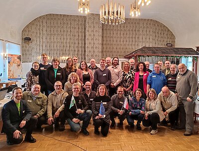 Gruppenfoto von den Teilnehmenden.